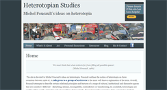 Desktop Screenshot of heterotopiastudies.com